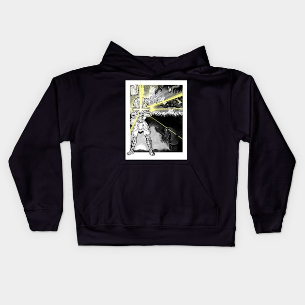 Britomart and the Book of Vanu Kids Hoodie by Giant_Girl_Adventures